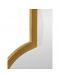 Зеркало в золотой фигурной раме Clover Gold (Кловер) Svart 70*70 см в интернет-магазине зеркальной мастерской ЗЕРКАЛА-М фото 1 