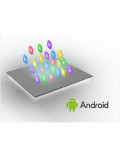 Круглое умное Smart зеркало с подсветкой и сенсорным экраном с Android OS SM002-7 диаметр 700 мм в интернет-магазине зеркальной мастерской ЗЕРКАЛА-М фото 1 