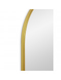 Зеркало арочной формы в золотой раме Arch M Gold (Арч) Smal 60*97 см в интернет-магазине зеркальной мастерской ЗЕРКАЛА-М фото 1 