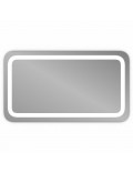 Зеркало с фронтальной и задней фоновой LED-подсветкой с закруглёнными углами Корнер 001 в интернет-магазине зеркальной мастерской ЗЕРКАЛА-М фото 4 