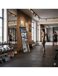 Умное фитнес-зеркало для спортивного зала (Smart Fitness Mirror) Смарт 002 в интернет-магазине зеркальной мастерской ЗЕРКАЛА-М фото 1 