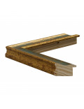 Деревянный багет Зеленый 068.44.047 в интернет-магазине зеркальной мастерской ЗЕРКАЛА-М фото 2 