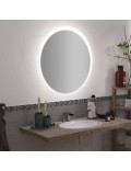 Круглое зеркало с подсветкой Элвин в интернет-магазине зеркальной мастерской ЗЕРКАЛА-М фото 3 